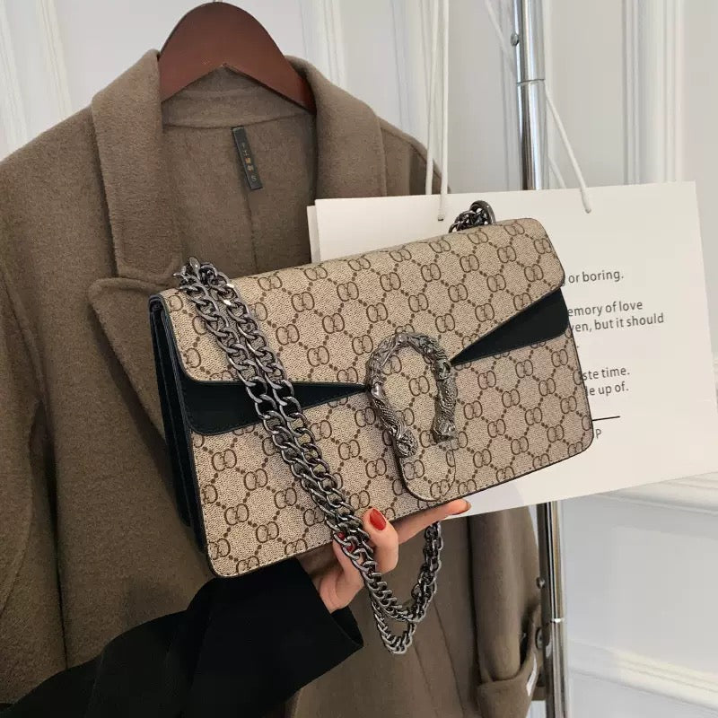 Classic Top Handle Statement Bag