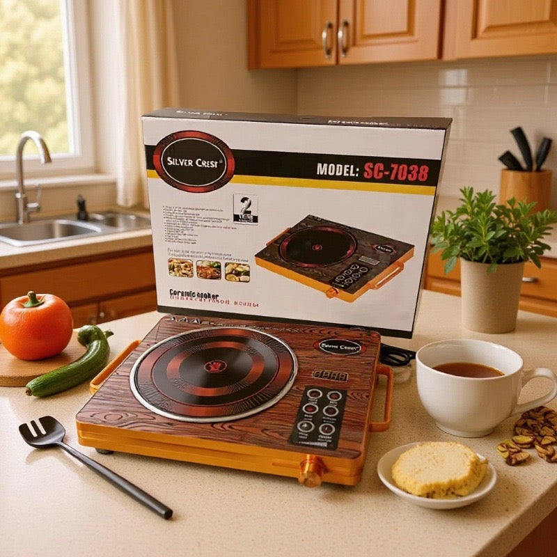 Electric Hot Plate – Portable Single Burner Cooking Stove