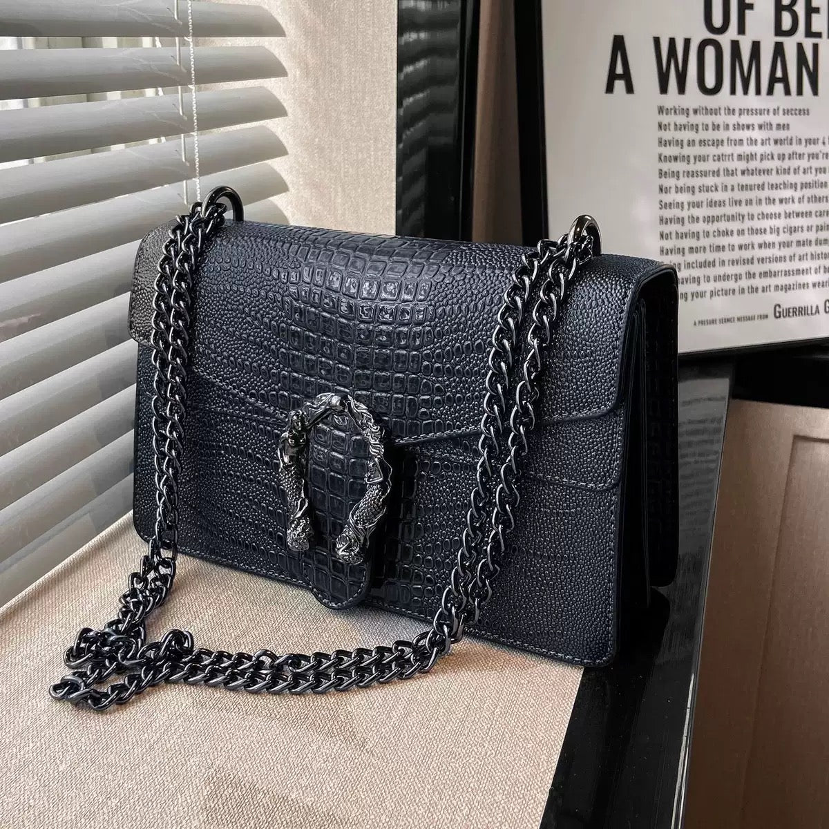 Classic Top Handle Statement Bag