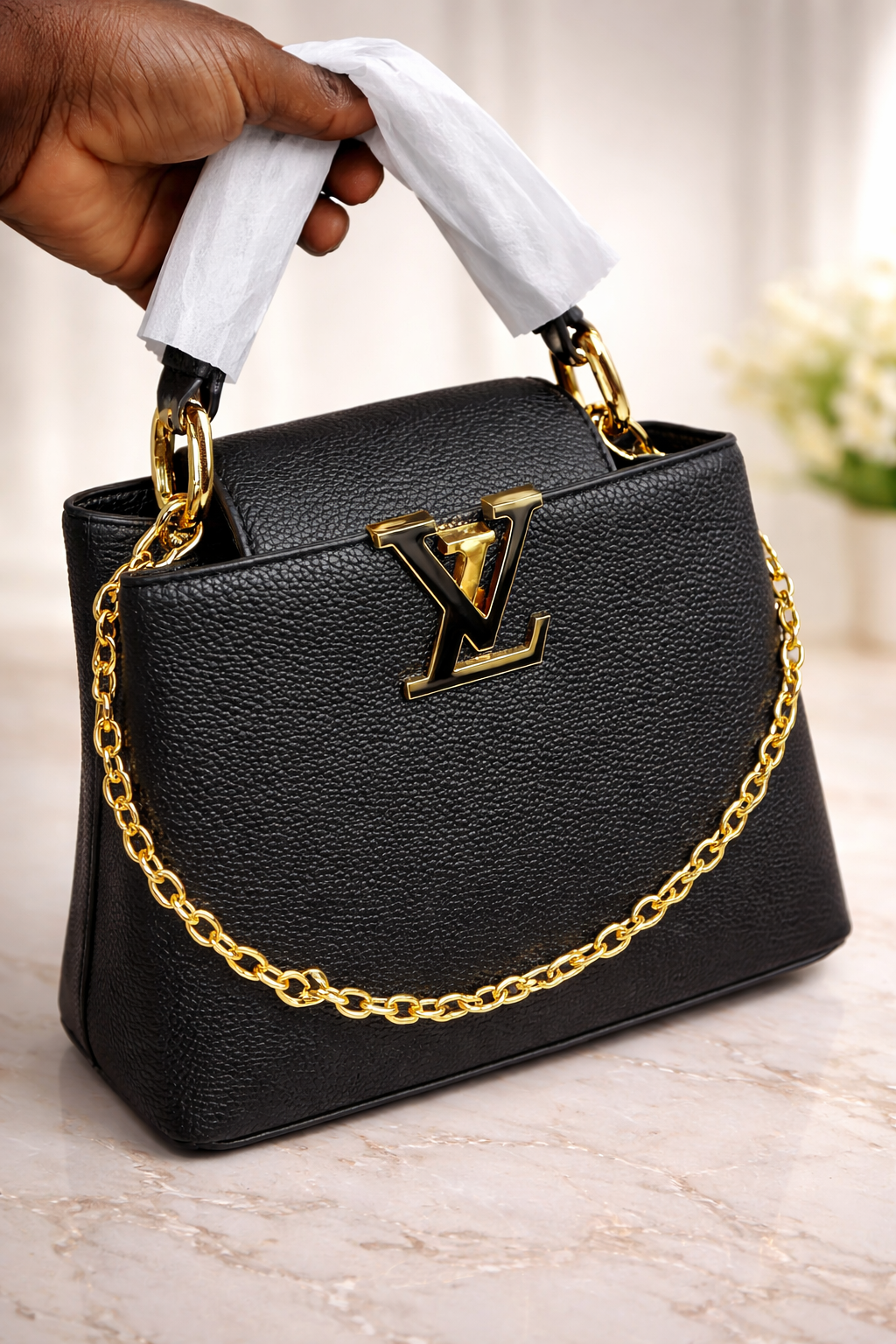 Luxury Structured Handbag