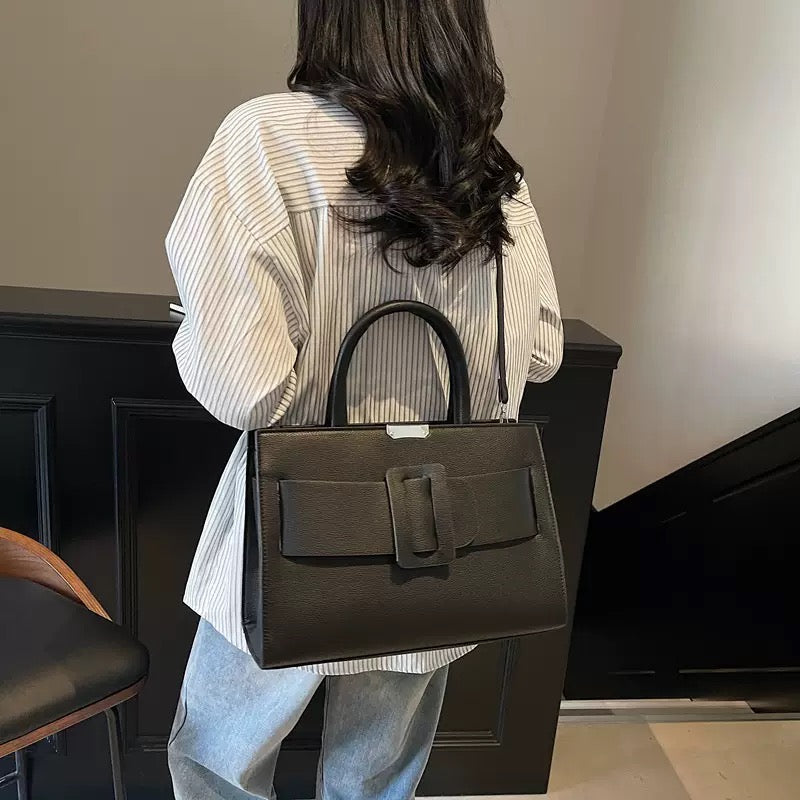 Classic Top Handle Statement Bag
