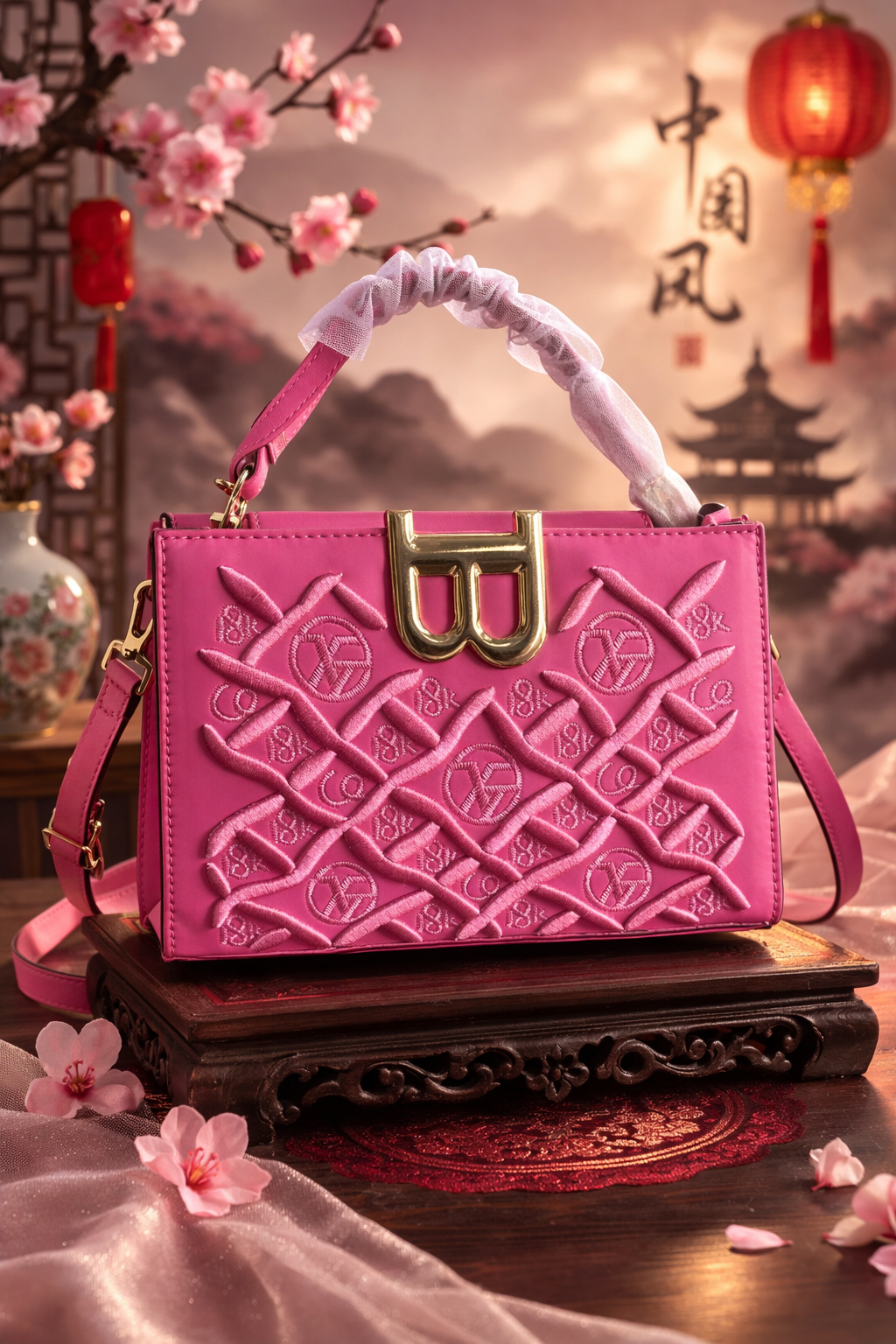 Luxury Structured Handbag