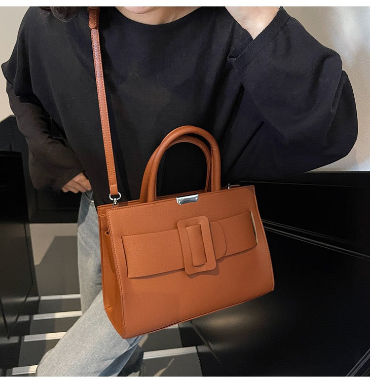 Classic Top Handle Statement Bag