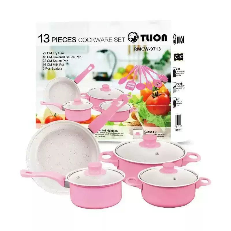 13-Piece Non-Stick Cookware Set – Complete Kitchen Essential