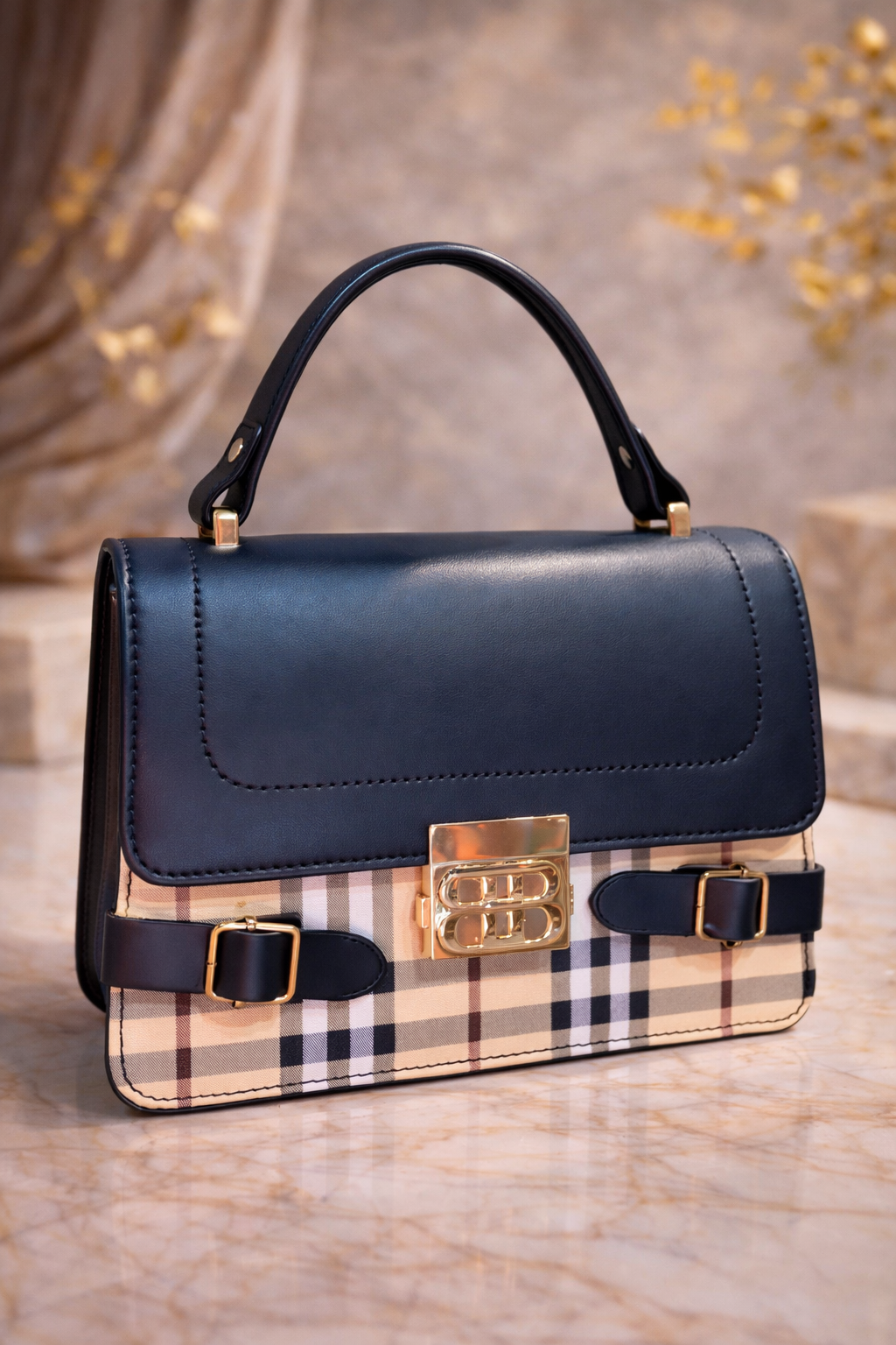 Luxury Structured Handbag