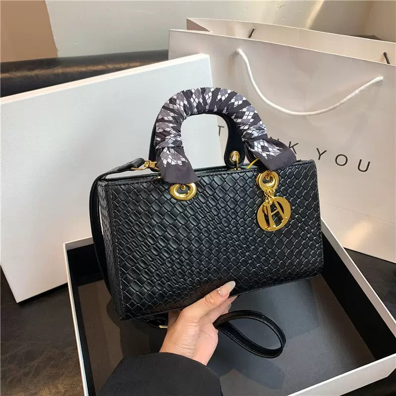 Classic Top Handle Statement Bag