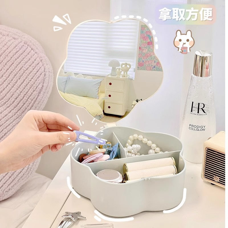 Jewelry box with mirror