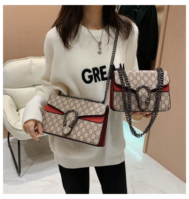 Classic Top Handle Statement Bag