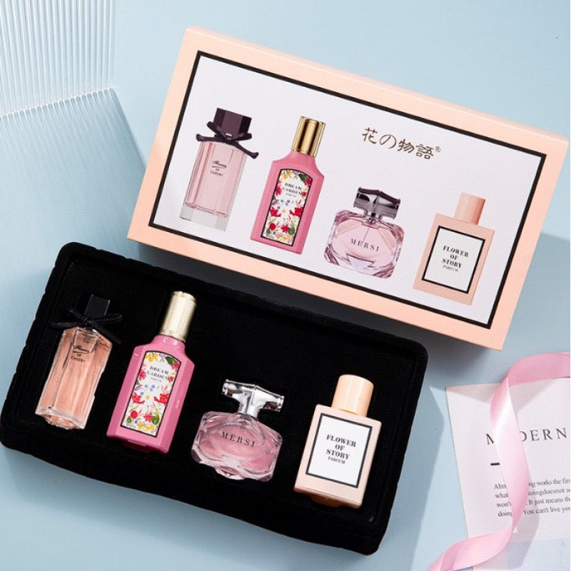 4-in-1 Luxury Mini Perfume Set – Long Lasting Fragrance Collection