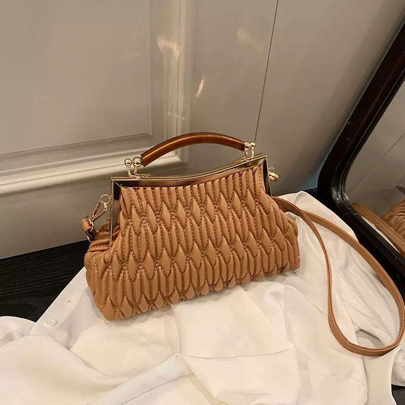 Classic Top Handle Statement Bag