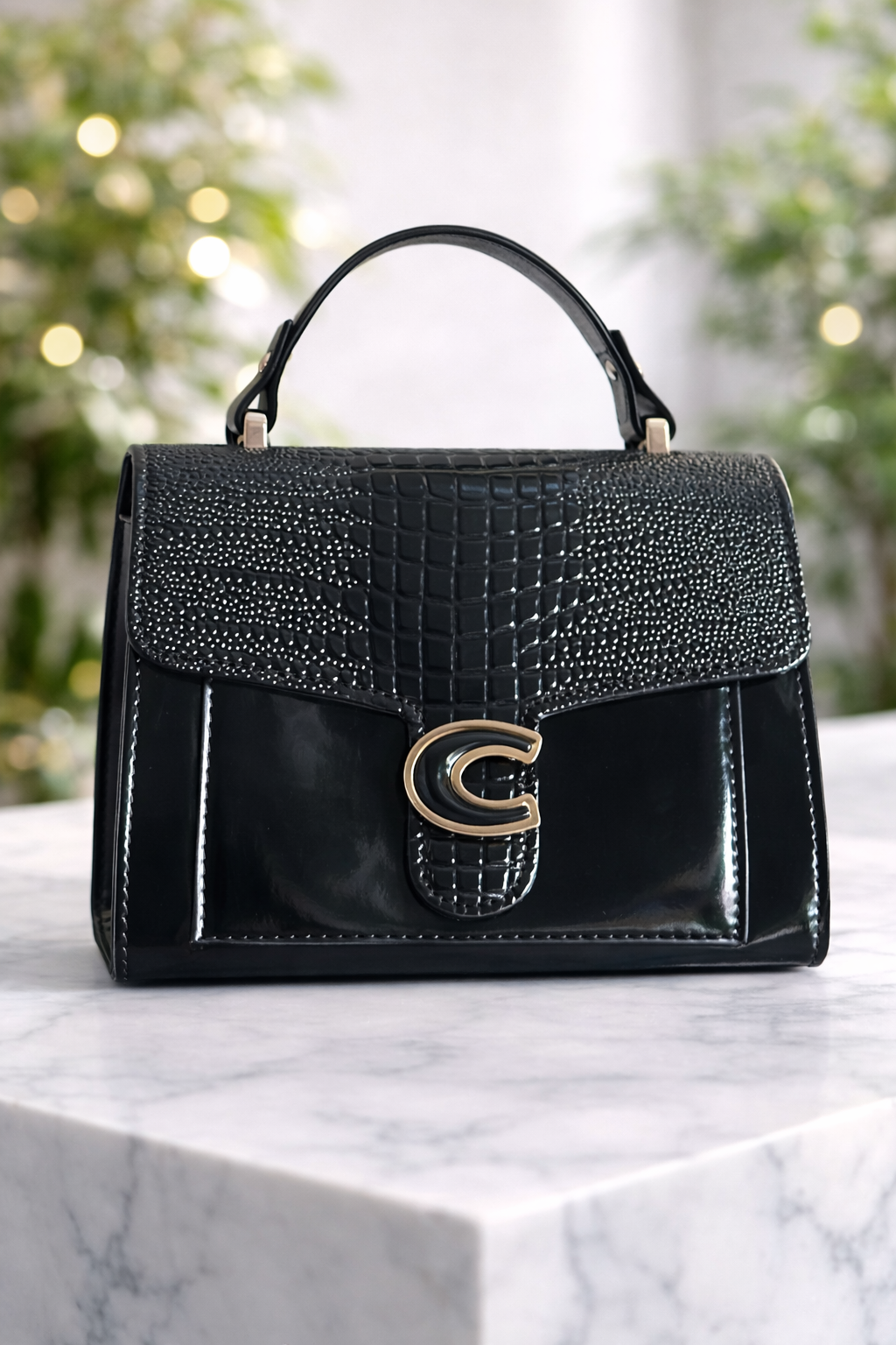 Luxury Structured Handbag